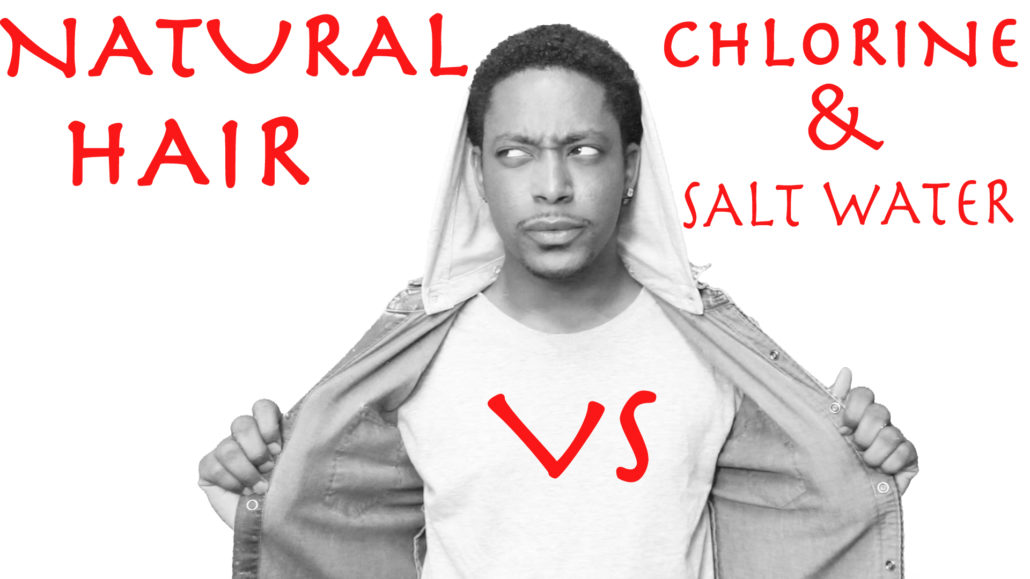 Natural Hair vs. Chlorine and Salt Water [VIDEO]
